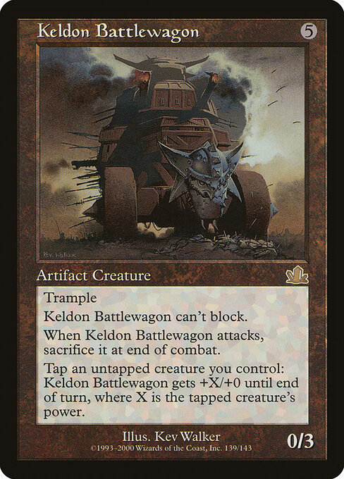 Keldon Battlewagon - Prophecy Magic card