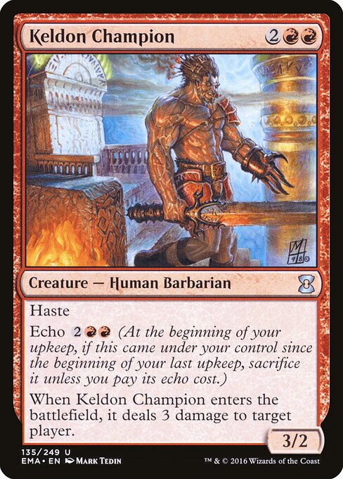 Keldon Champion - Eternal Masters Magic card