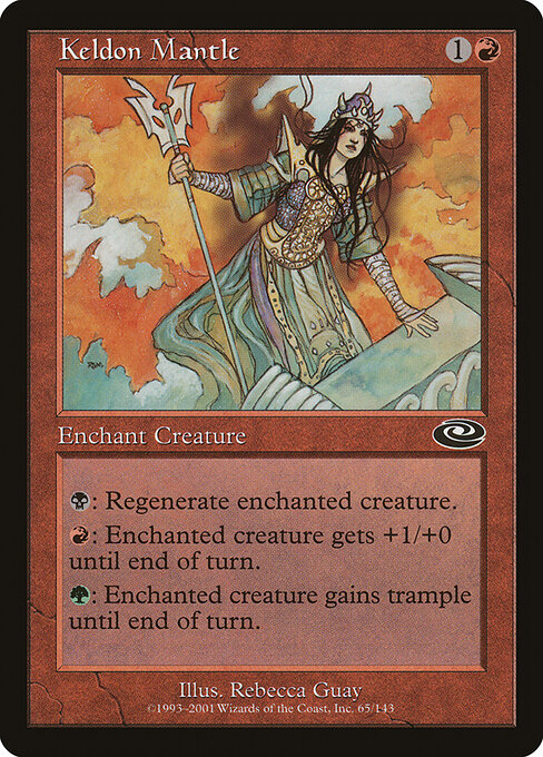 Keldon Mantle - Planeshift Magic card