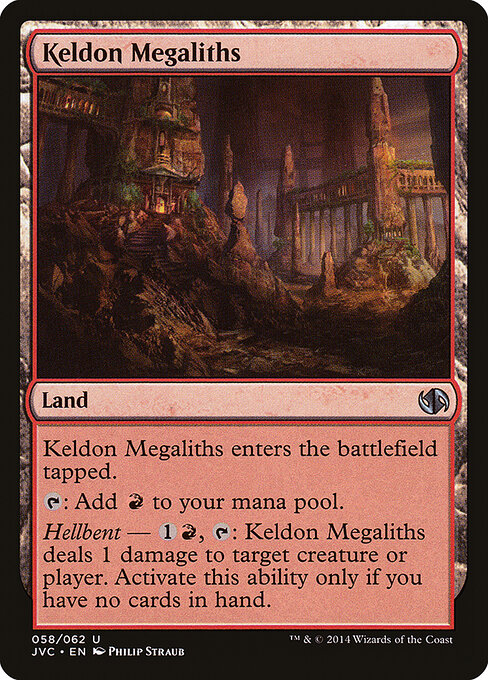 Keldon Megaliths - Duel Decks Anthology: Jace vs. Chandra Magic card