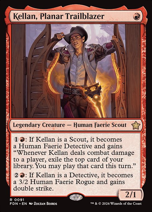 Kellan, Planar Trailblazer - Foundations Magic card