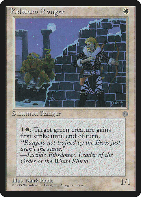 Kelsinko Ranger - Ice Age Magic card