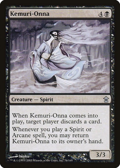Kemuri-Onna - Saviors of Kamigawa Magic card