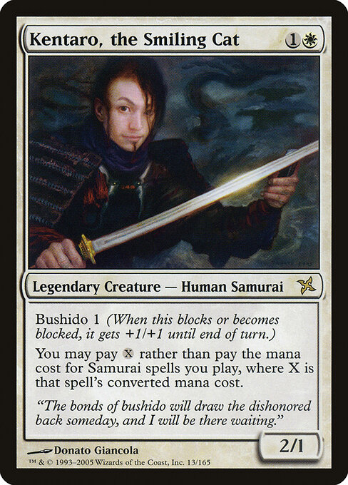 Kentaro, the Smiling Cat - Betrayers of Kamigawa Magic card
