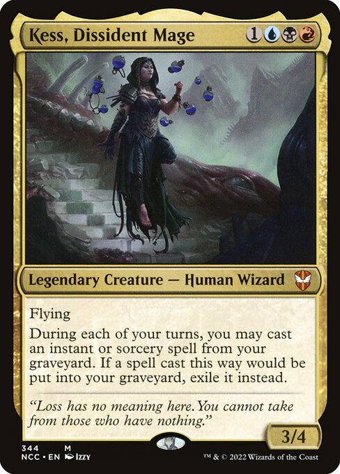 Kess, Dissident Mage - New Capenna Commander Magic card