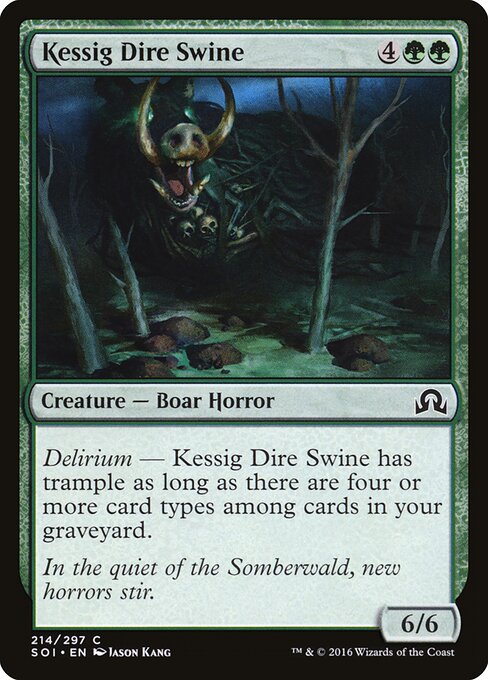 Kessig Dire Swine - Shadows over Innistrad Magic card