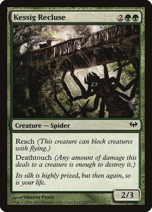 Kessig Recluse - Dark Ascension Magic card
