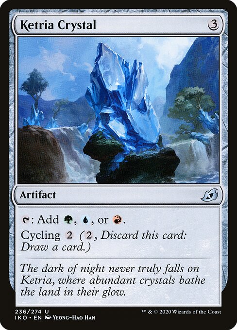Ketria Crystal - Ikoria: Lair of Behemoths Magic card
