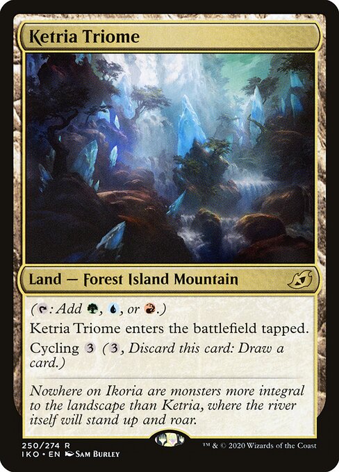 Ketria Triome - Ikoria: Lair of Behemoths Magic card