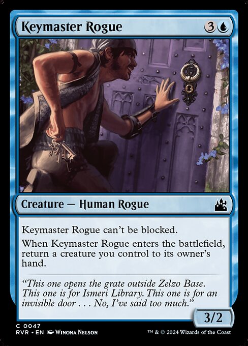 Keymaster Rogue - Ravnica Remastered Magic card