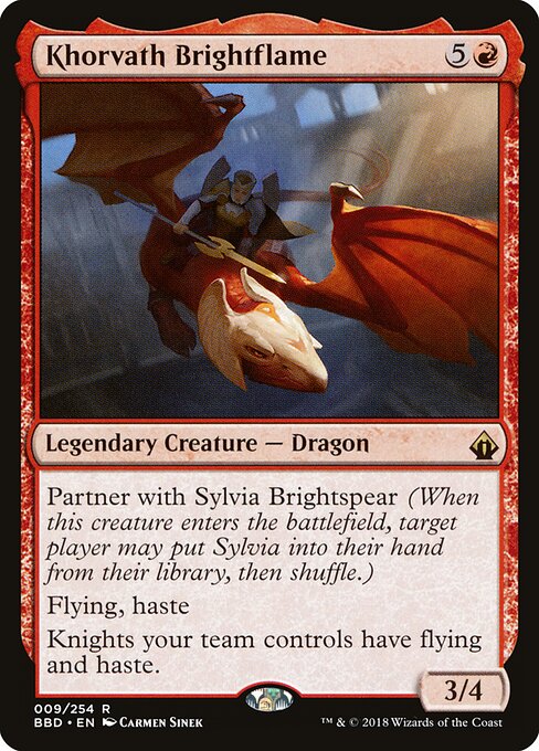 Khorvath Brightflame - Battlebond Magic card