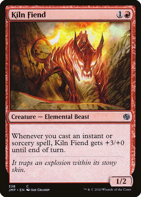 Kiln Fiend - Jumpstart Magic card