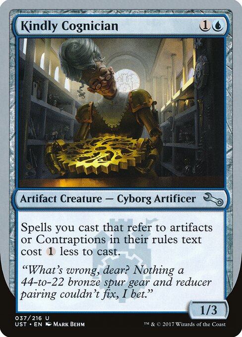 Kindly Cognician - Unstable Magic card