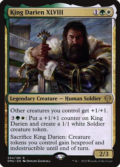 King Darien XLVIII - Dominaria United Magic card