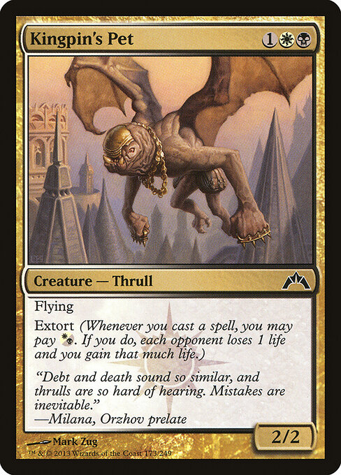 Kingpin's Pet - Gatecrash Magic card