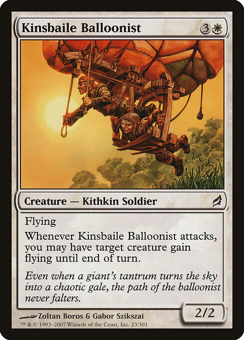 Kinsbaile Balloonist - Lorwyn Magic card