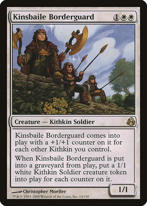Kinsbaile Borderguard - Morningtide Magic card
