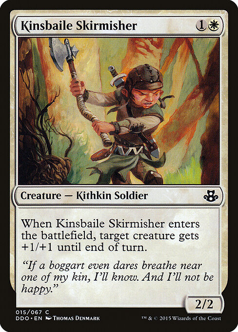 Kinsbaile Skirmisher - Duel Decks: Elspeth vs. Kiora Magic card