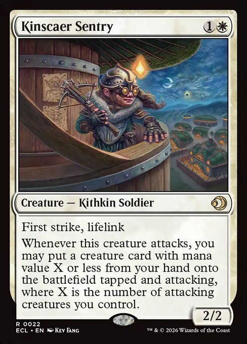 Kinscaer Sentry - Lorwyn Eclipsed Magic card