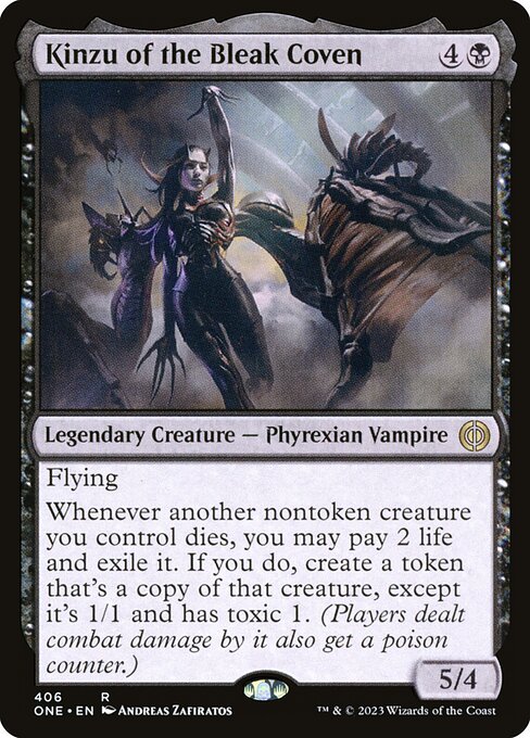 Kinzu of the Bleak Coven - Phyrexia: All Will Be One Magic card