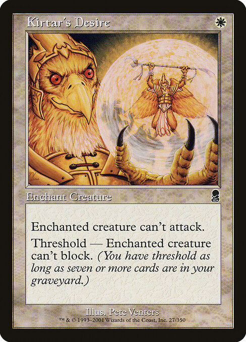 Kirtar's Desire - Odyssey Magic card