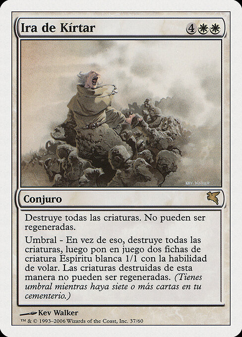 Ira di Kirtar (Kirtar's Wrath) - Salvat 2005 (#C37) - Illustrated by Kev Walker - Magic: The Gathering Card