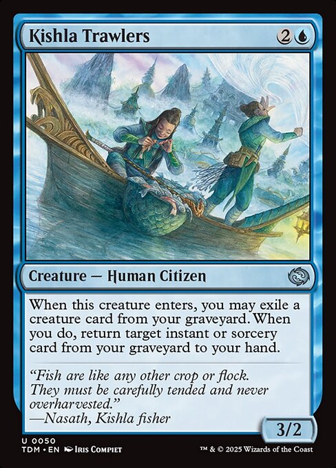 Kishla Trawlers - Tarkir: Dragonstorm Magic card