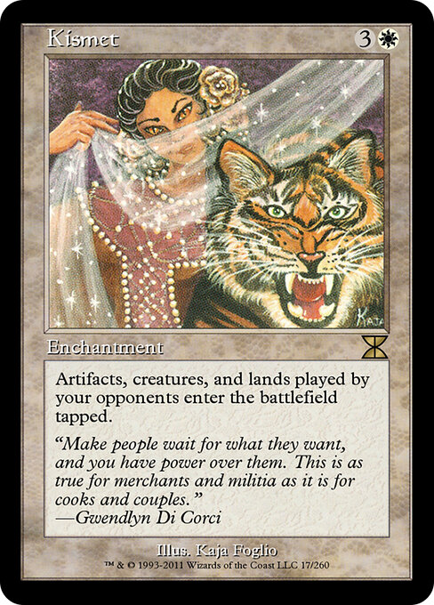 Kismet - Masters Edition IV Magic card