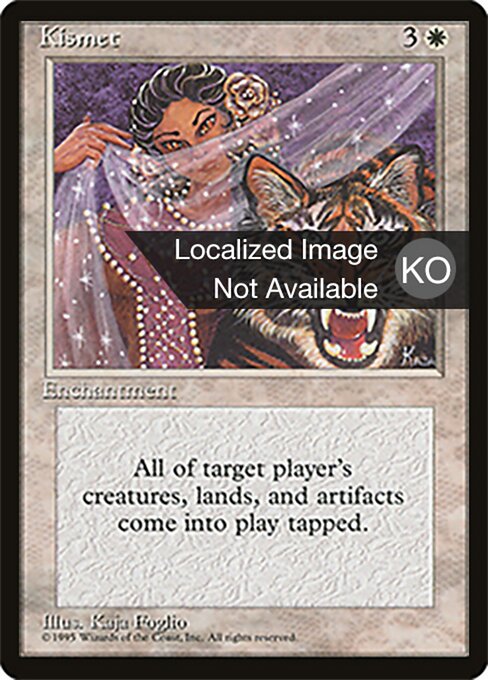 Sino (Kismet) - Fourth Edition (#33) - Illustrated by Kaja Foglio - Magic: The Gathering Card