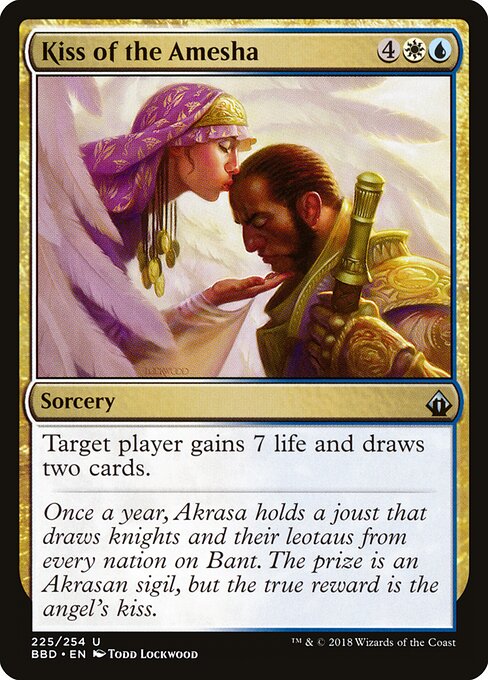 Kiss of the Amesha - Battlebond Magic card