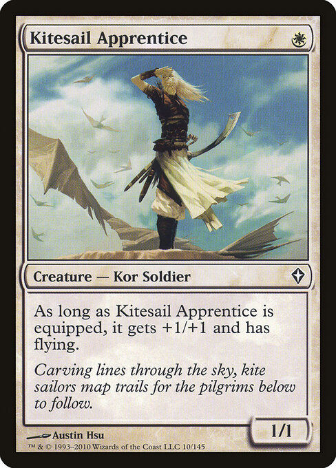 Kitesail Apprentice - Worldwake Magic card