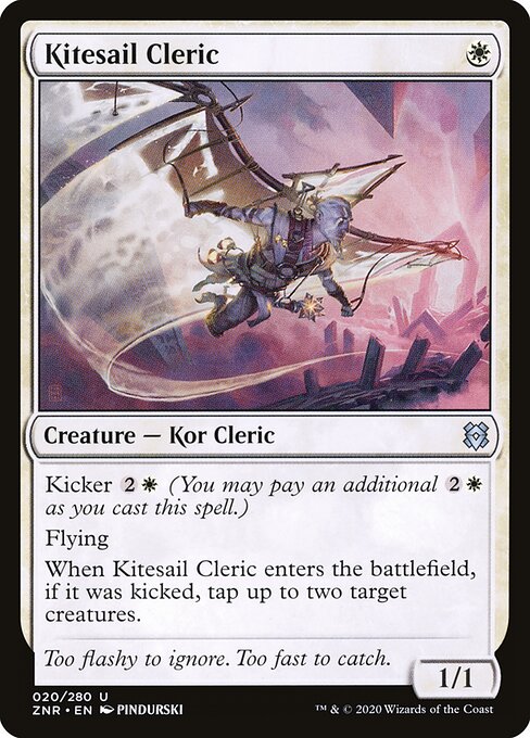 Kitesail Cleric - Zendikar Rising Magic card