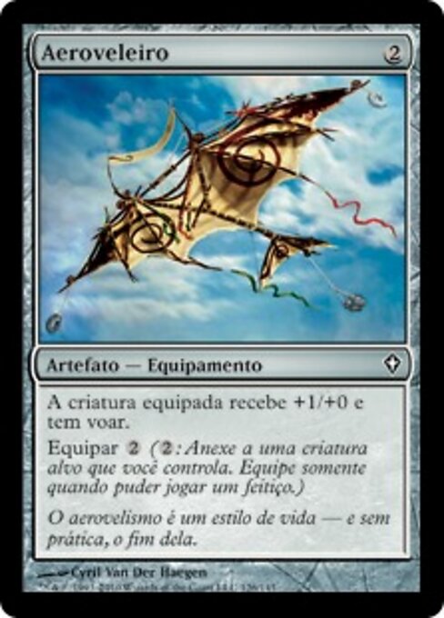 Voile volante (Kitesail) - Worldwake (#126) - Illustrated by Cyril Van Der Haegen - Magic: The Gathering Card