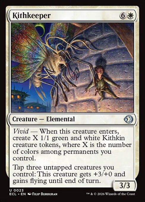 Kithkeeper - Lorwyn Eclipsed Magic card