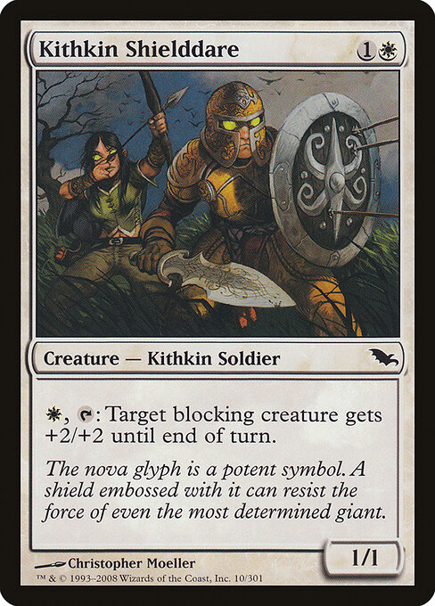 Kithkin Shielddare - Shadowmoor Magic card