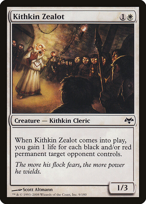 Kithkin Zealot - Eventide Magic card