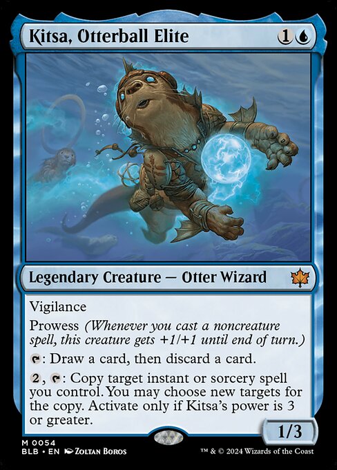Kitsa, Otterball Elite - Bloomburrow Magic card