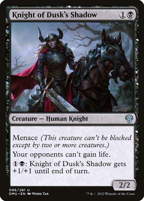 Knight of Dusk's Shadow - Dominaria United Magic card