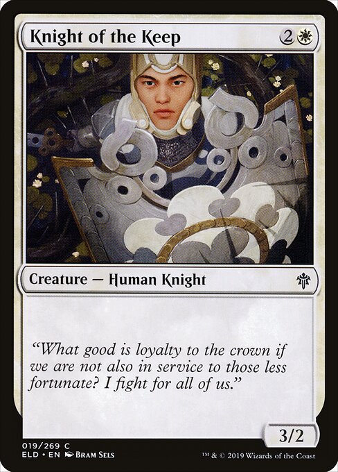 Knight of the Keep - Throne of Eldraine Magic card