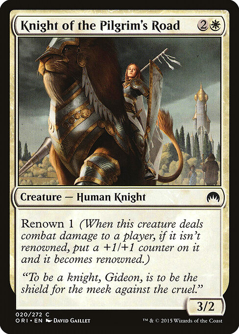 Knight of the Pilgrim's Road - Magic Origins Magic card