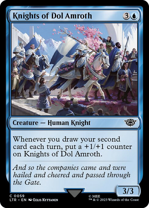 Knights of Dol Amroth - The Lord of the Rings: Tales of Middle-earth Magic card