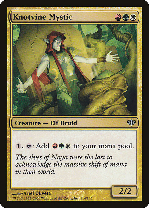 Knotvine Mystic - Conflux Magic card