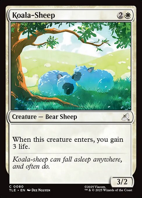 Koala-Sheep - Avatar: The Last Airbender Eternal Magic card