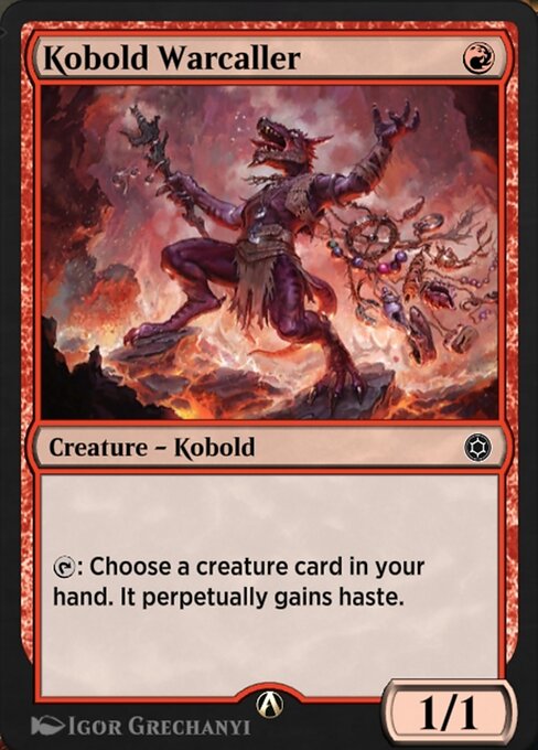 Kobold Warcaller - Alchemy Horizons: Baldur's Gate Magic card