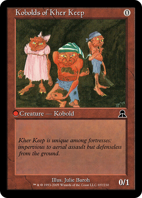 Kobolds of Kher Keep - Masters Edition III Magic card