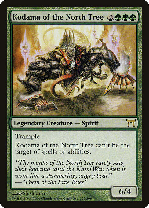 Kodama of the North Tree - Champions of Kamigawa Magic card