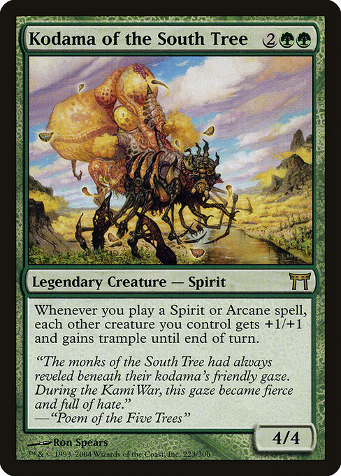 Kodama of the South Tree - Champions of Kamigawa Magic card