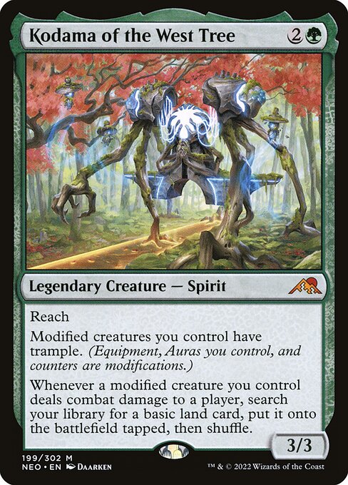 Kodama of the West Tree - Kamigawa: Neon Dynasty Magic card