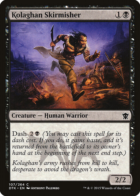 Kolaghan Skirmisher - Dragons of Tarkir Magic card