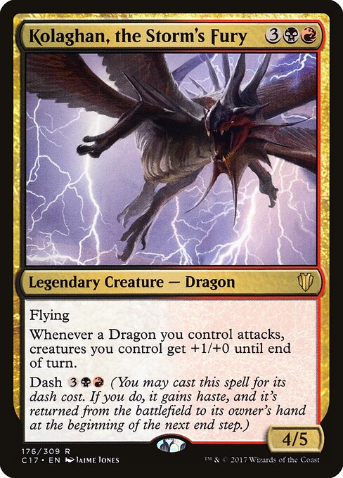 Kolaghan, the Storm's Fury - Commander 2017 Magic card